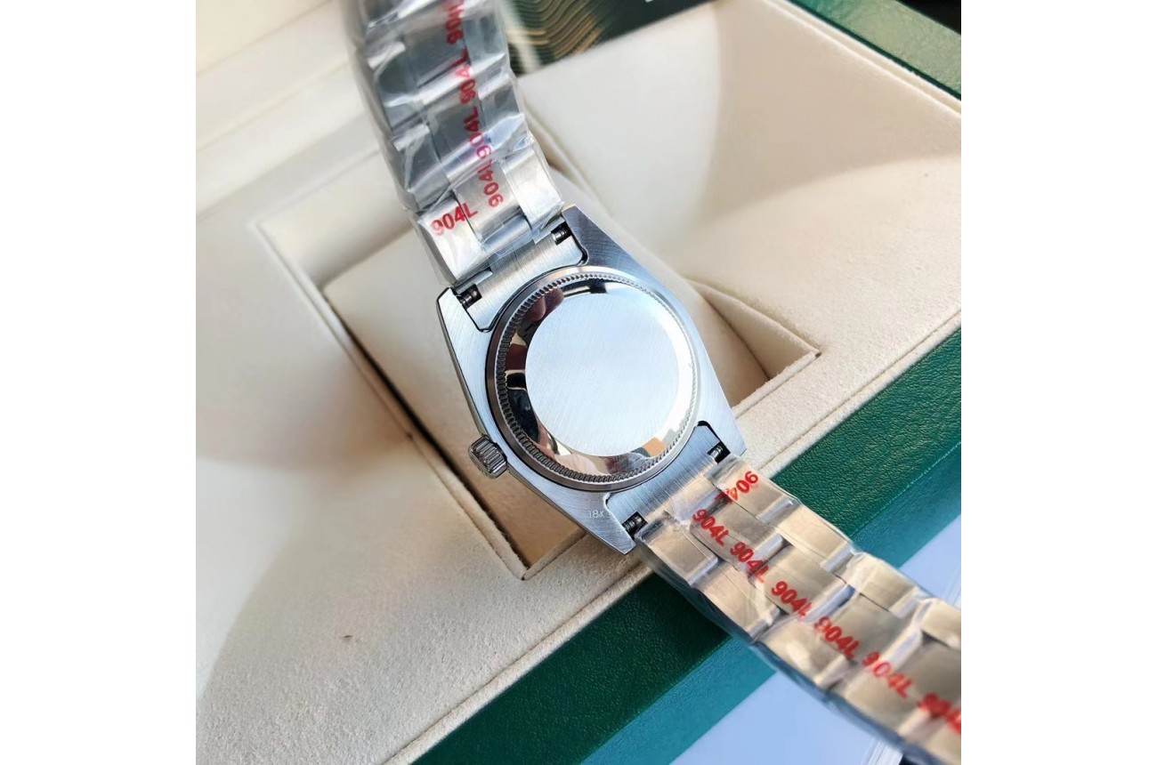 Rolex Oyster Perpetual 31/41mm SS/SS Red/Stk