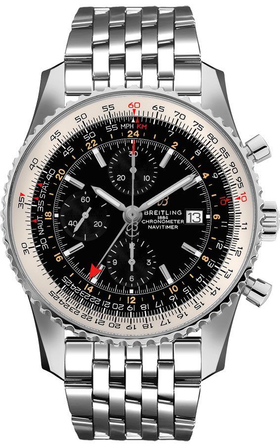 Navitimer GMT Black Dial 46mm