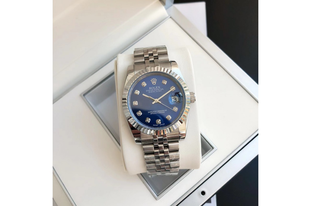 Rolex Datejust 36/28mm SS/SS Jub Blue/Dial