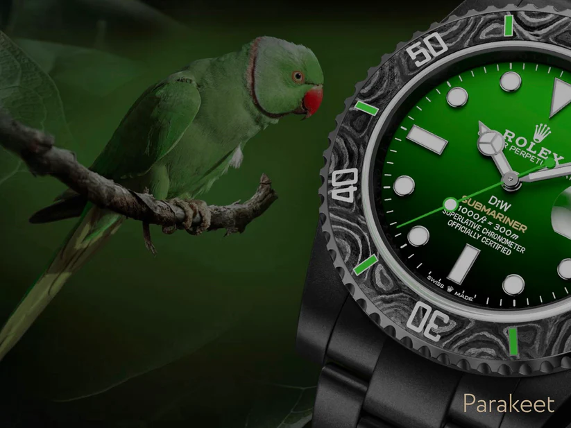 DiW Rolex Submariner PARAKEET