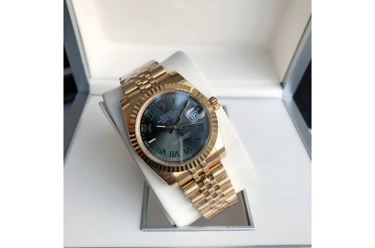 Rolex Datejust 36/28mm RG/RG Jubilee Bracelet