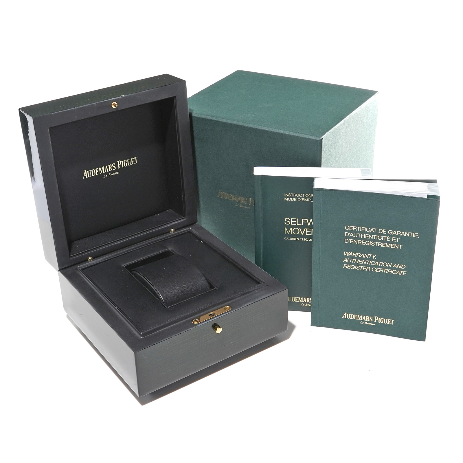 AP Royal Oak Diamond Set Steel Watch 41mm Black Dial