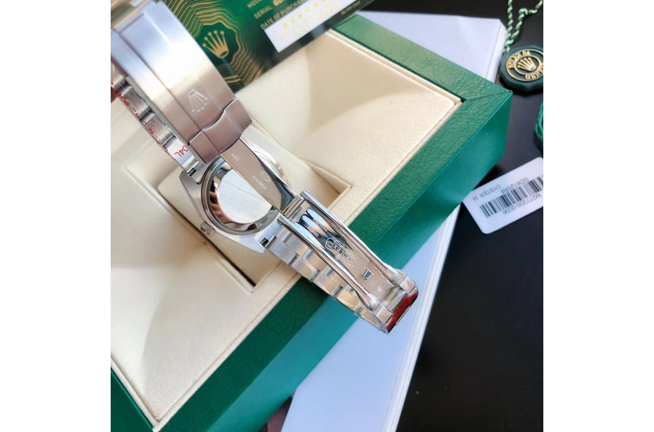 Rolex Oyster Perpetual 31/41mm SS/SS Green/Stk