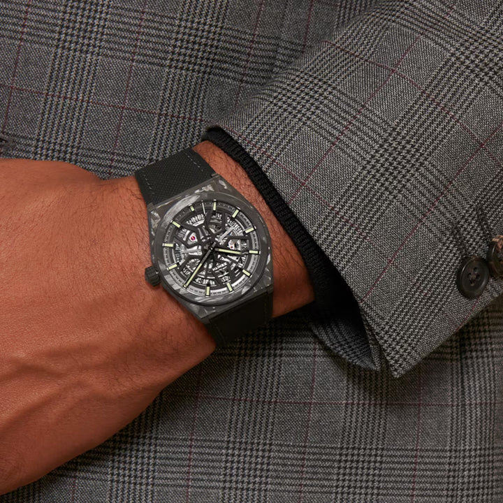 Zenith Defy Classic on Cordura Effect Rubber Strap – 10.9000.670/80.R795