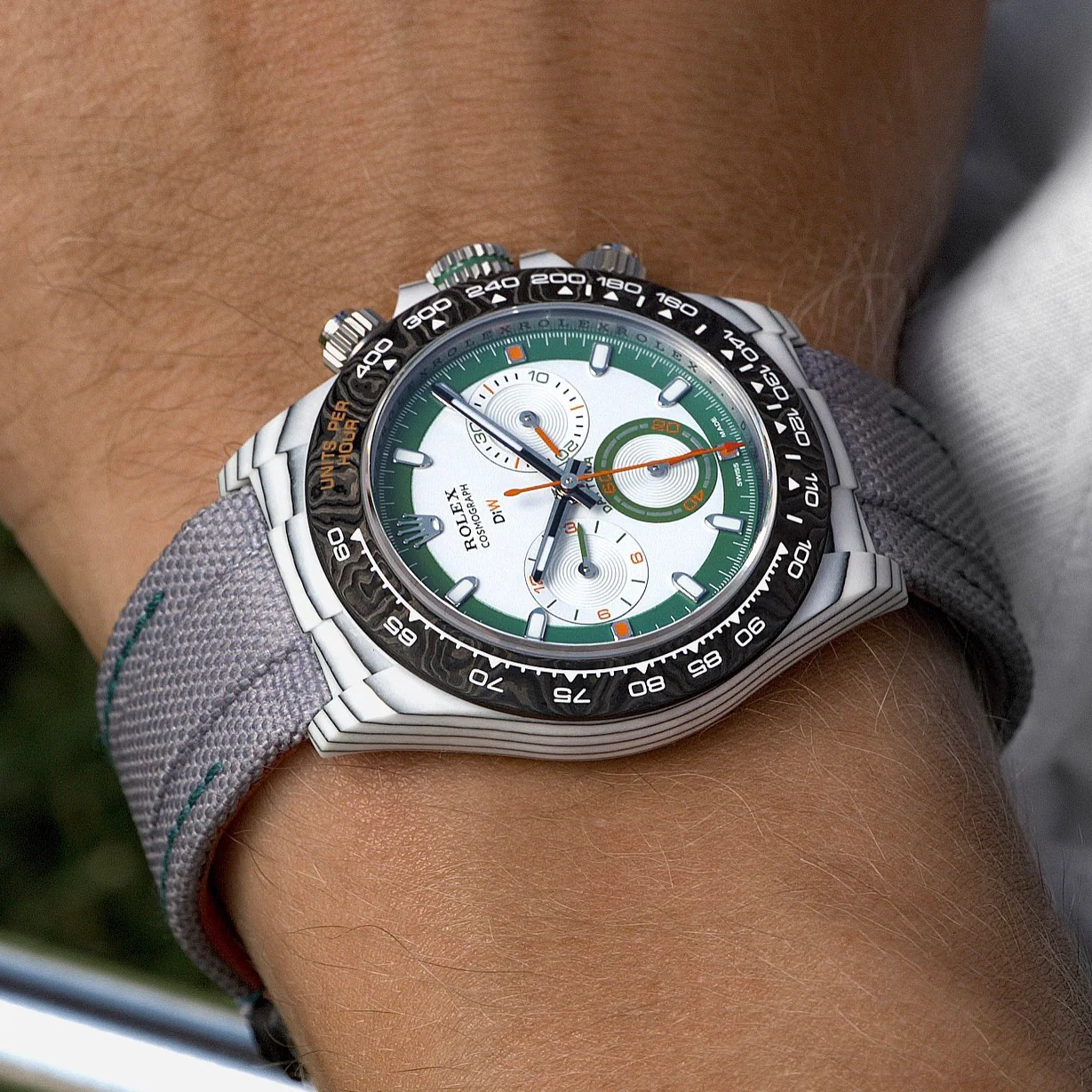 The Ultimate Golfer's Watch: DiW Rolex Daytona with ALPINE Design