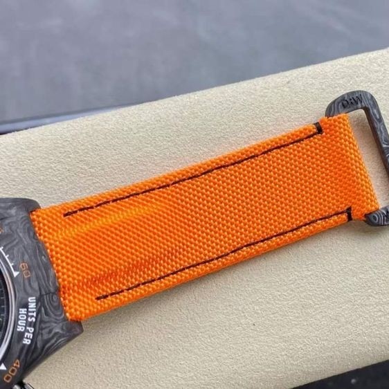Rolex DiW Carbon Daytona Orange Edition