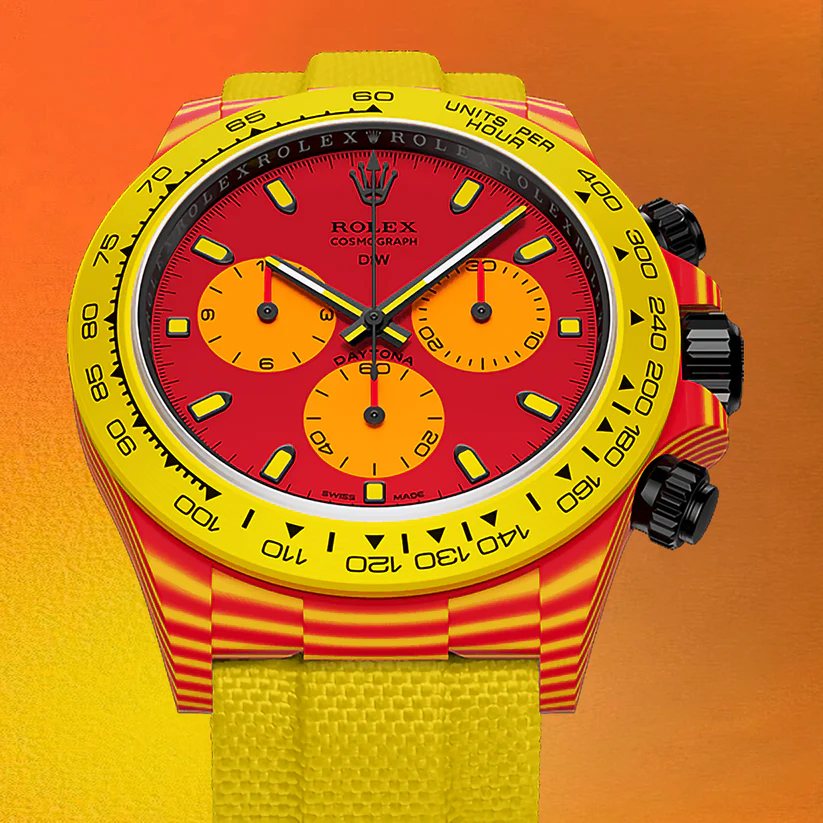 Quartz Fiber Rolex DiW Daytona VOLCANO