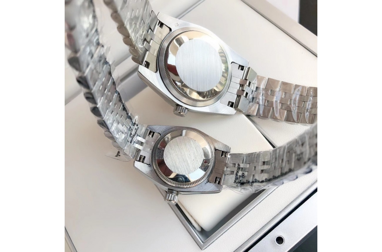 Rolex Datejust 36/28mm SS/SS Jub Pink/Dial