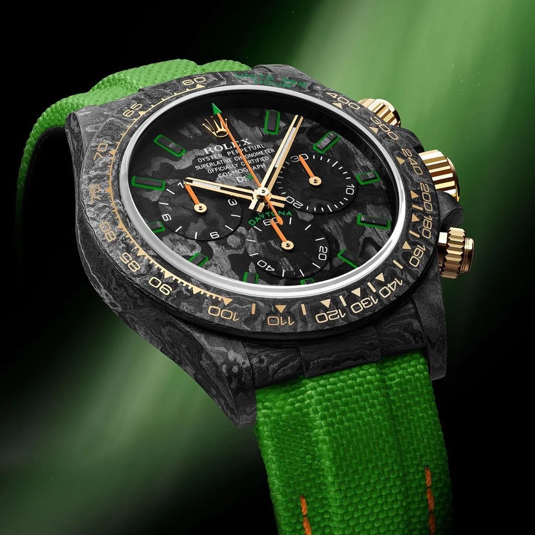 DiW Rolex Daytona “ALL CARBON LIME