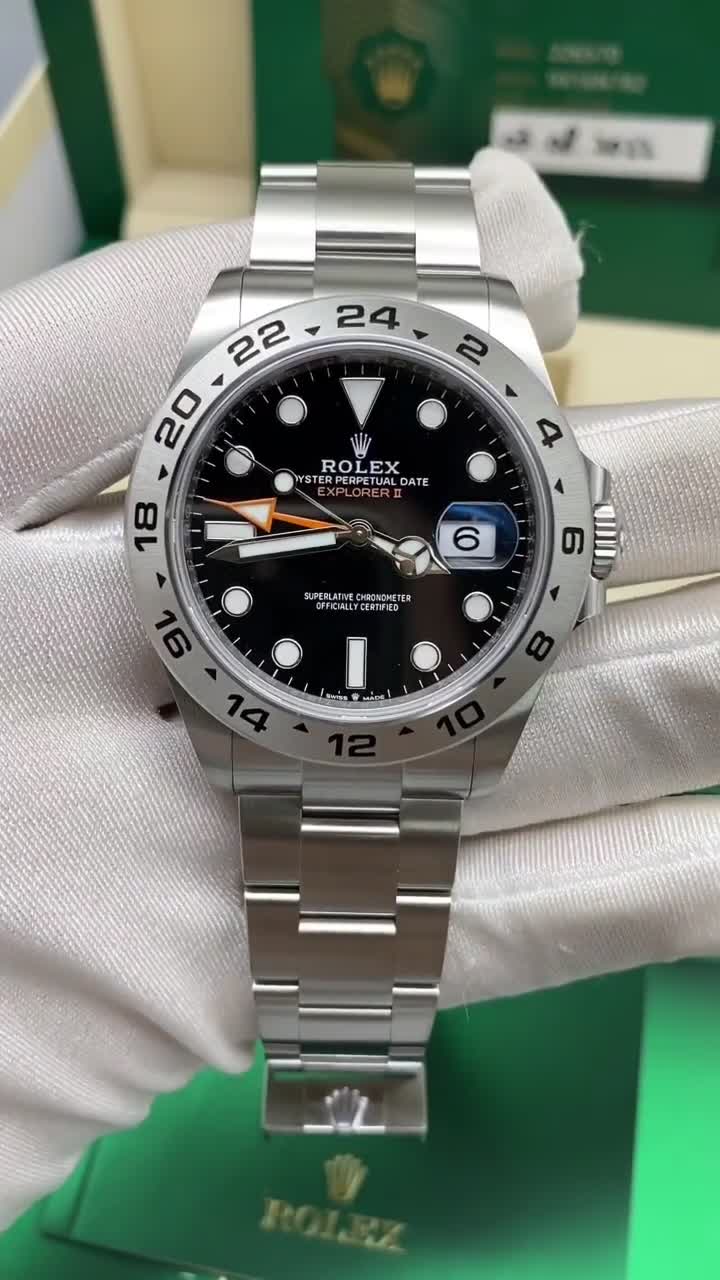 Rolex Explorer II 42mm Black Dial 226570