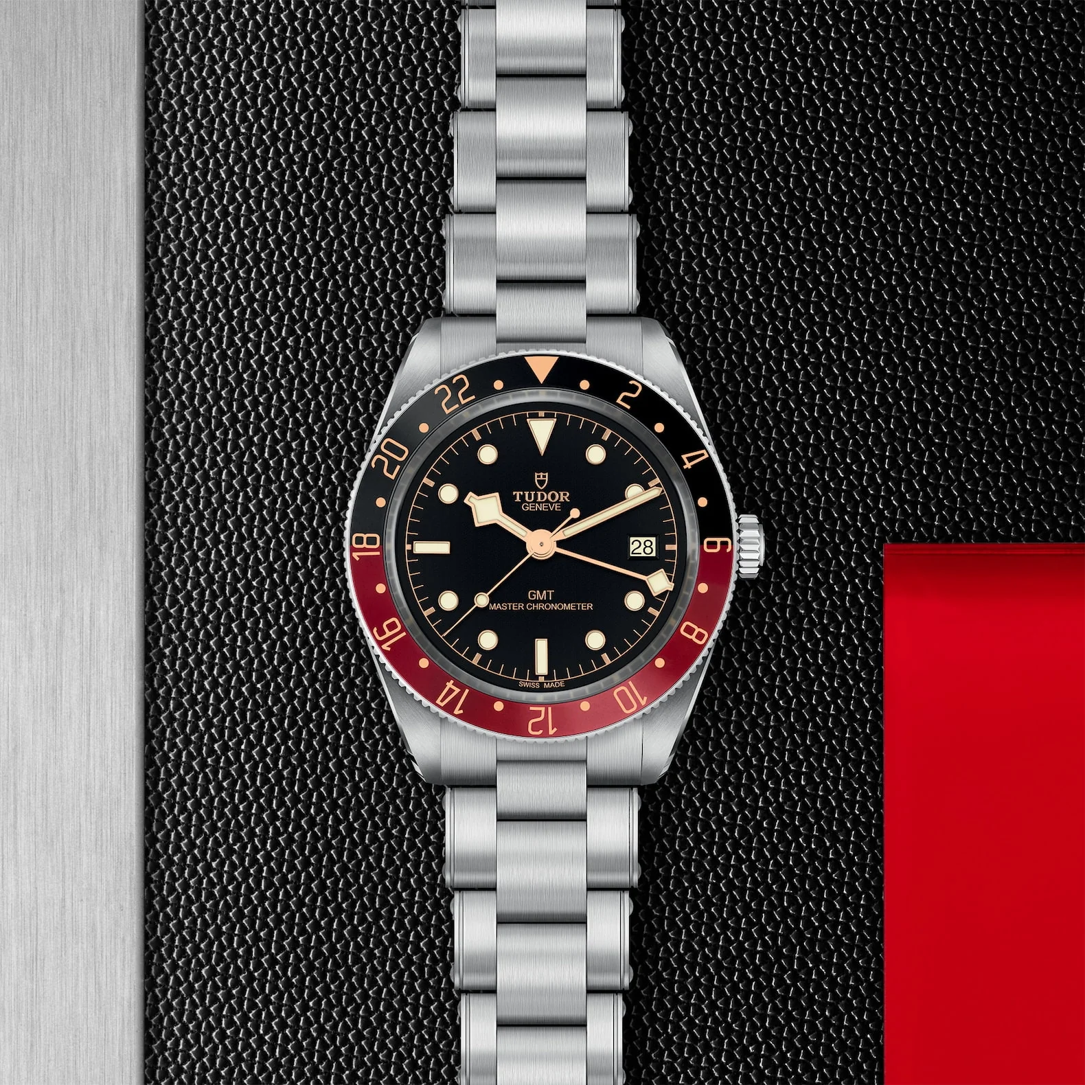 Black Bay 58 GMT 39mm Black/Red Bezel Automatic Bracelet Watch