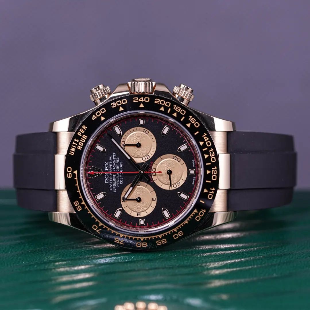 Rolex Cosmograph Daytona M116518LN-0047 Black/Rubber 40mm