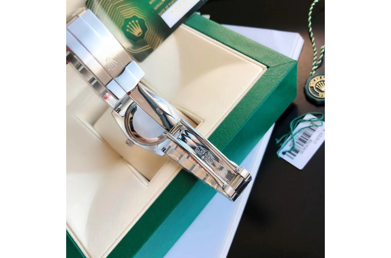 Rolex Oyster Perpetual 31/41mm SS/SS Red/Stk