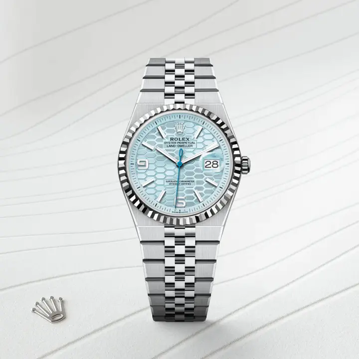 Rolex Land-Dweller 36 Oyster, 36 mm, platinum M127236-0001