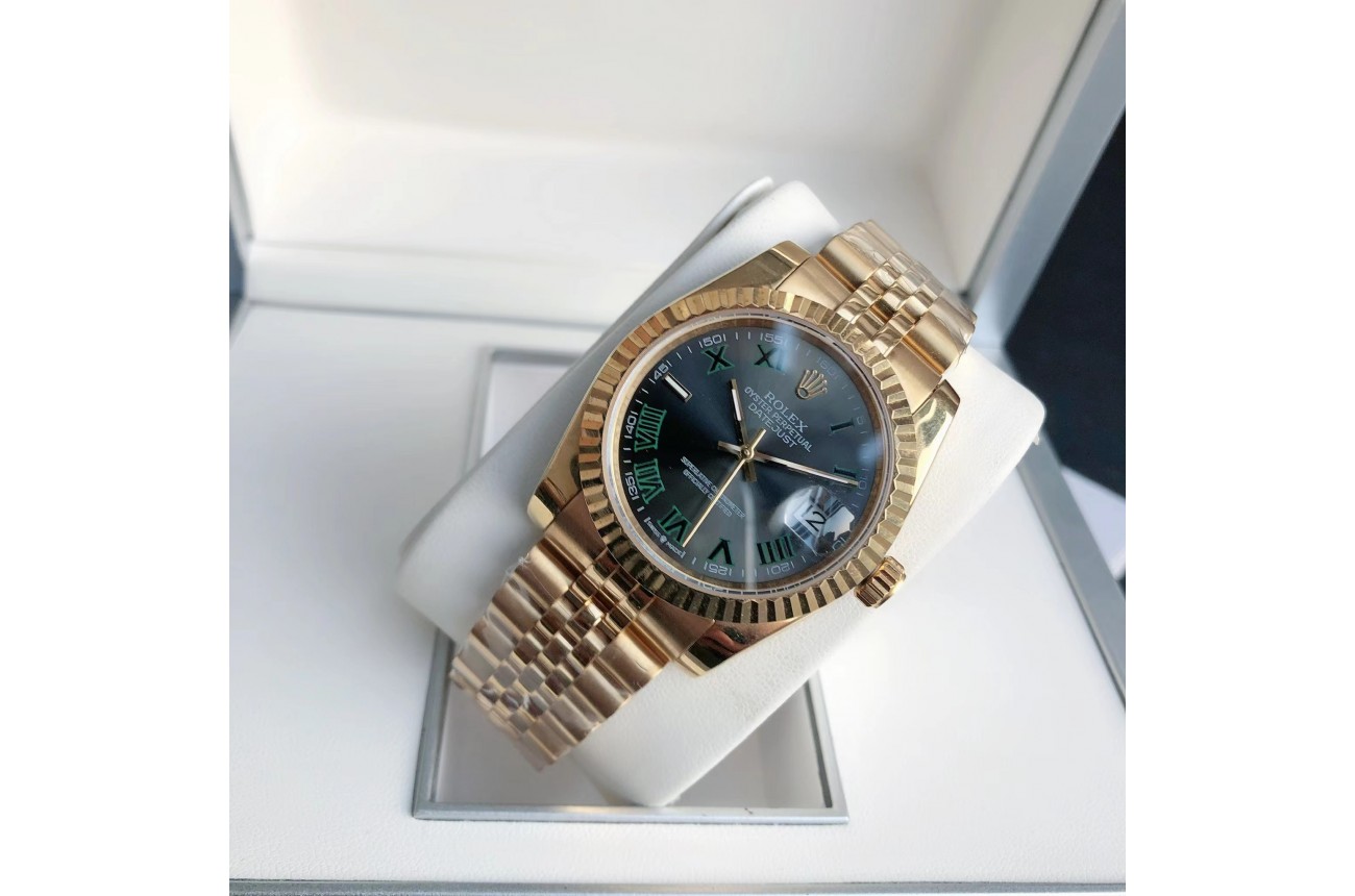 Rolex Datejust 36/28mm RG/RG Jubilee Bracelet