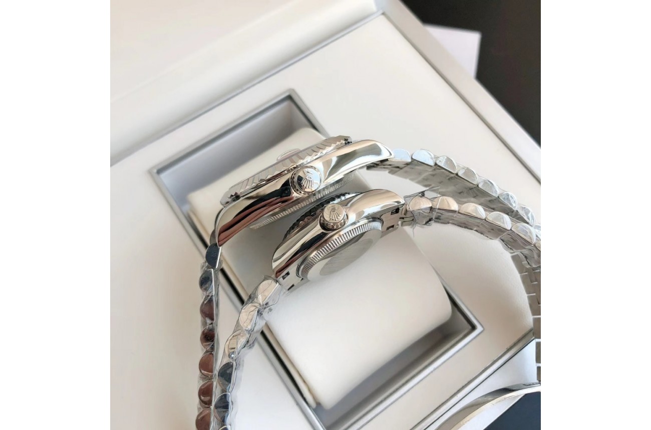 Rolex Datejust 36/28mm SS/SS Jub Blue/Dial