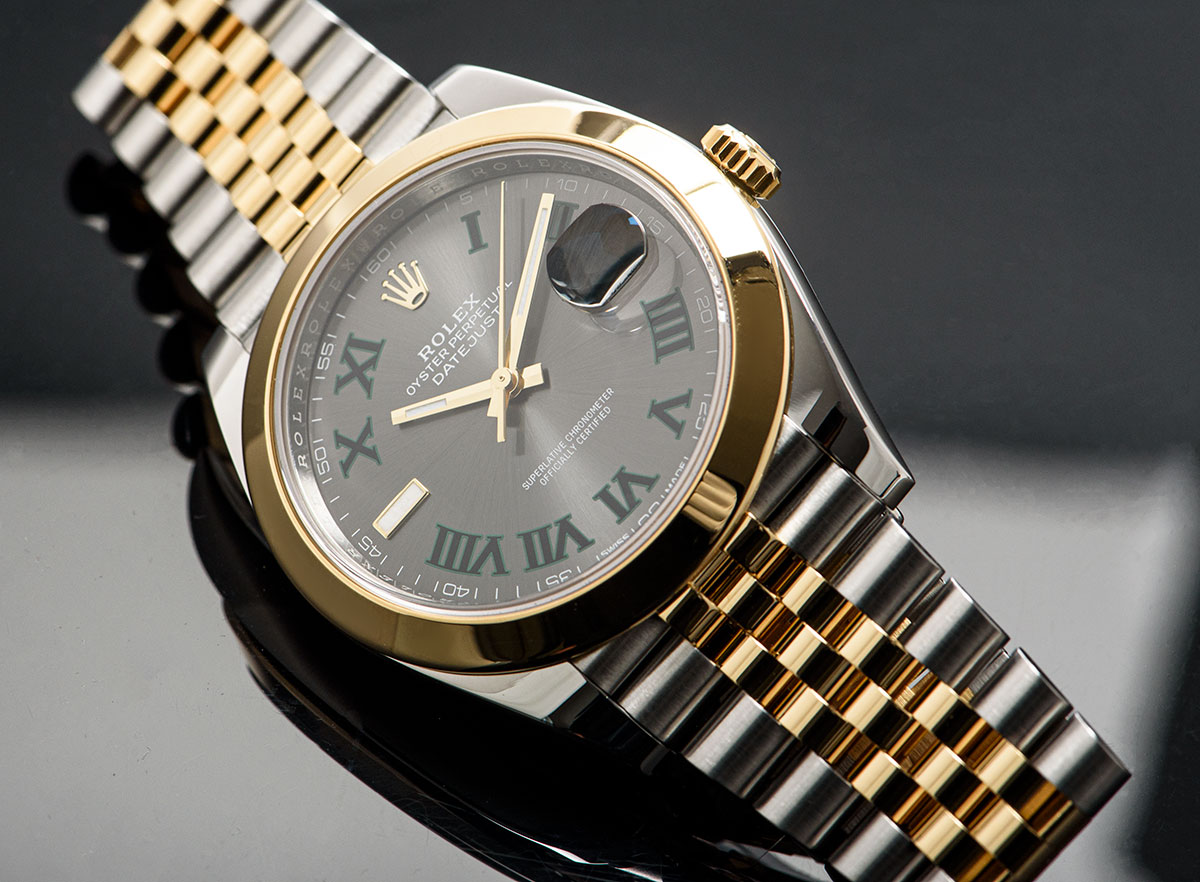 Rolex Datejust 41 Oyster, 41 mm, Oystersteel and yellow gold Reference 126303-0020