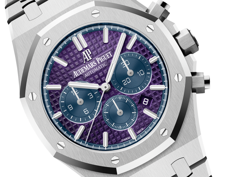 ROYAL OAK Plum purple dial CHRONOGRAPH 41mm