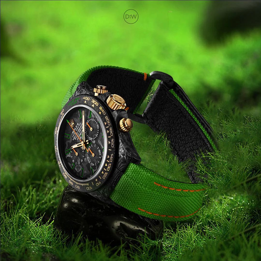 DiW Rolex Daytona “ALL CARBON LIME