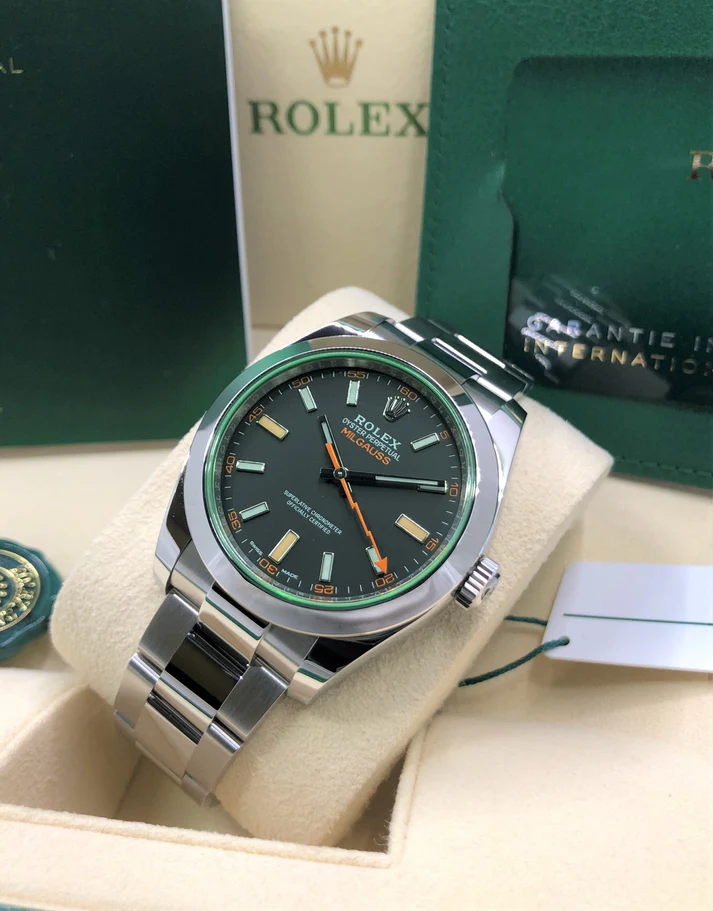 Rolex MILGAUSS Oyster, 40 mm, Oystersteel M116400GV-0002