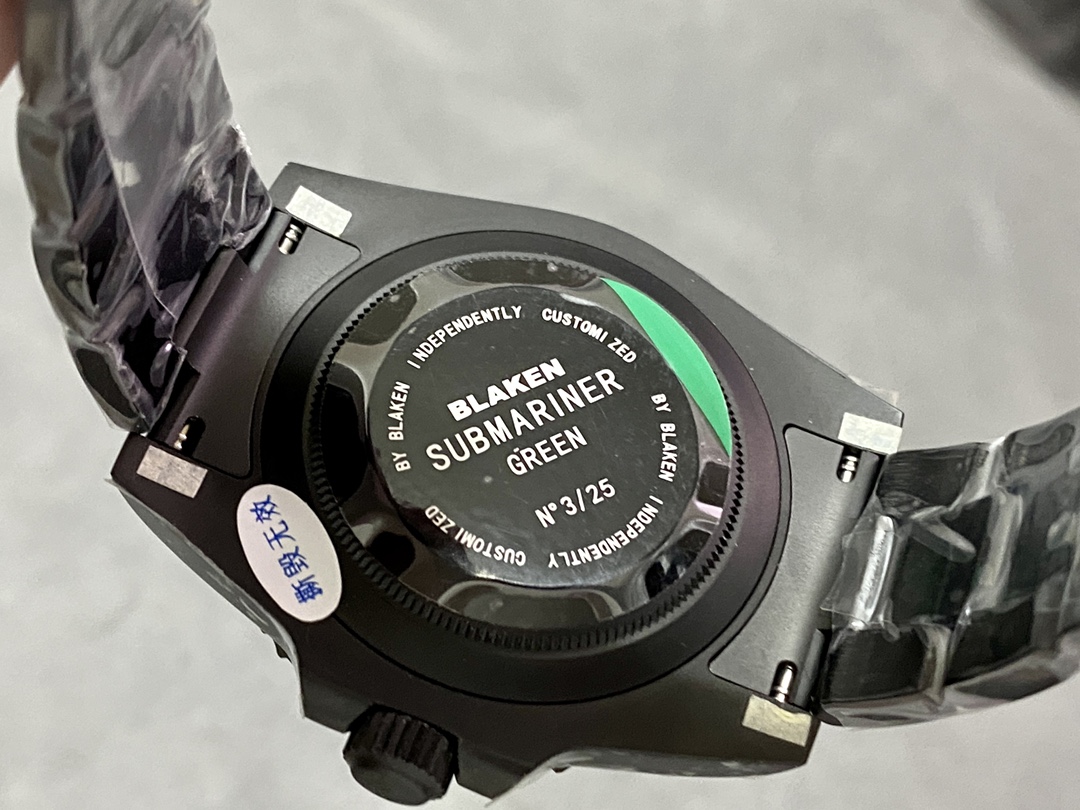 Rolex Submariner Special Edition Spades and Hearts Poker BLAKEN Customized Watch