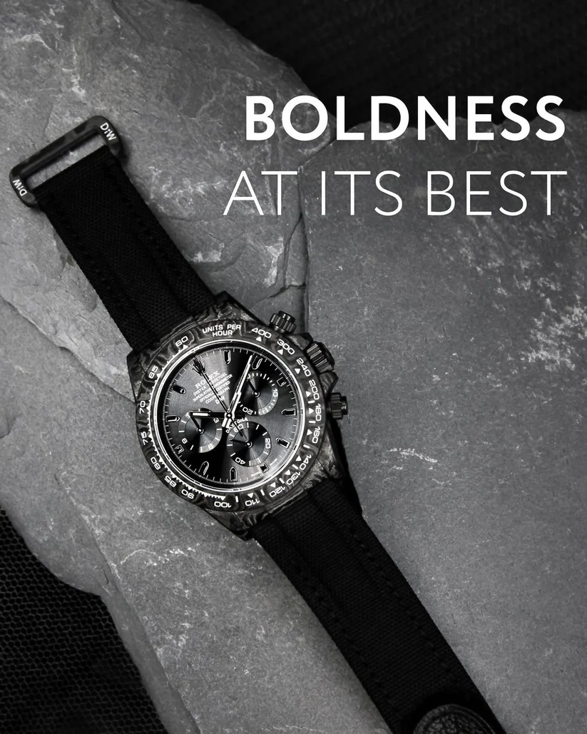 NTPT Carbon DiW Rolex Daytona “ALL BLACK