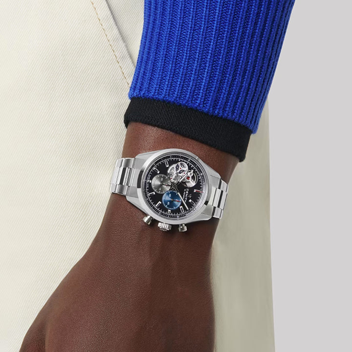 Zenith Chronomaster Open Matte Black Dial – 03.3300.3604/21.M3300