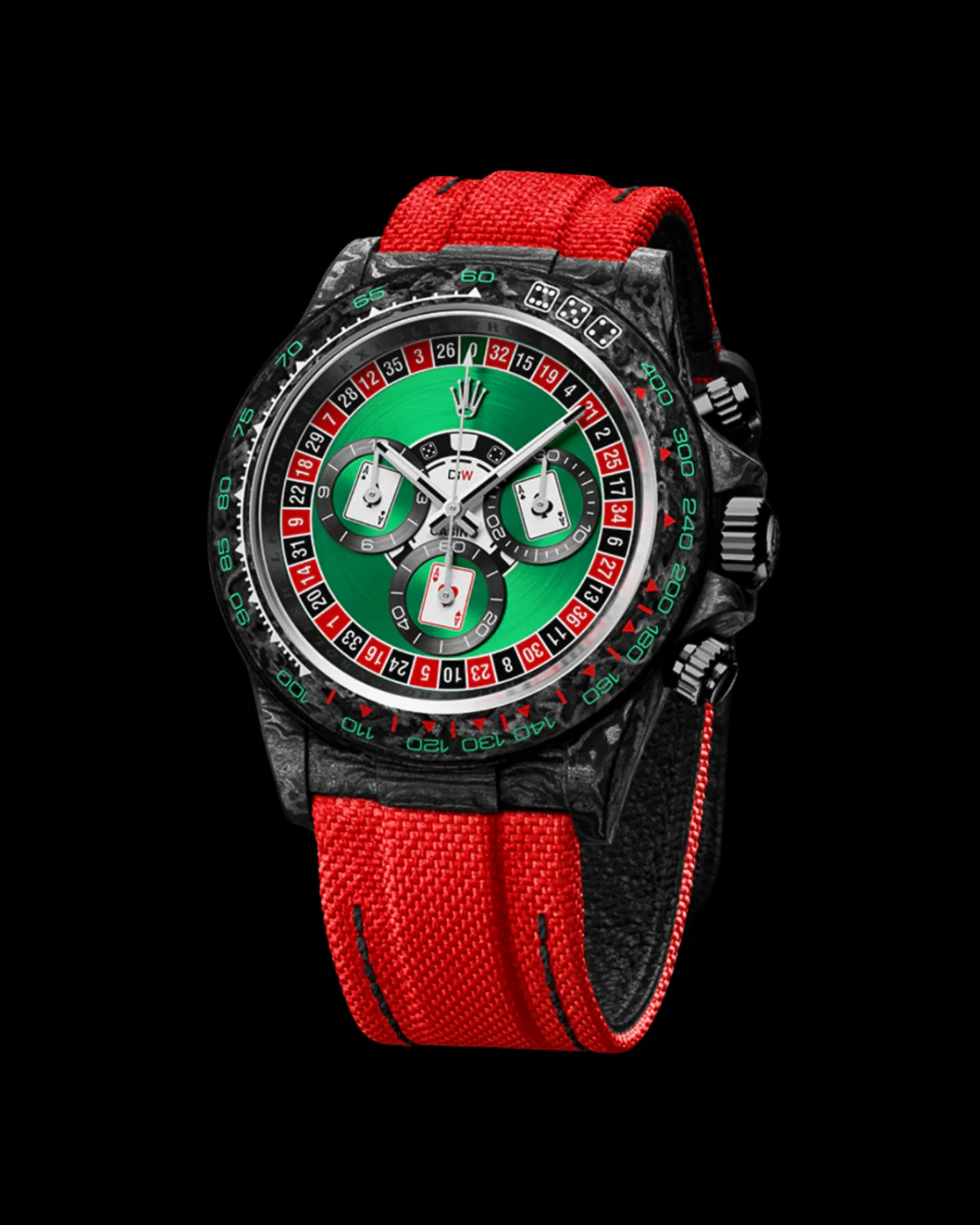 DiW 41mm Rolex Daytona LUCKY PLAYER (CASINO) 41mm