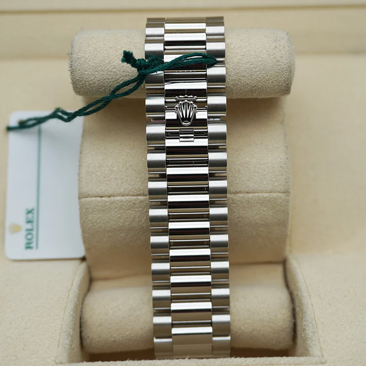 Rolex Day-Date 40 Platinum Ice-Blue Diamond Dial Men's Watch M228236-0006