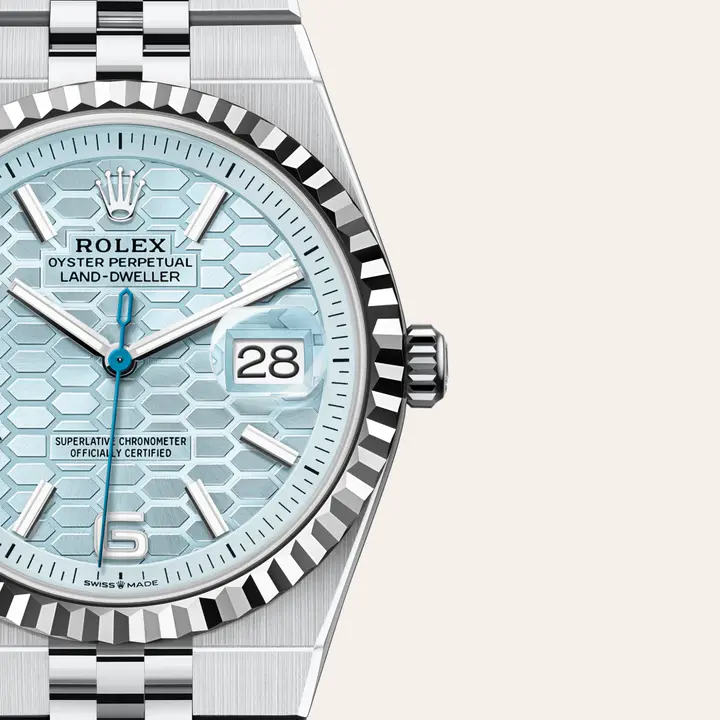 Rolex Land-Dweller 36 Oyster, 36 mm, platinum M127236-0001