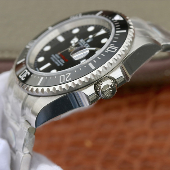 Rolex Sea Dweller Silver Black Dial 126600