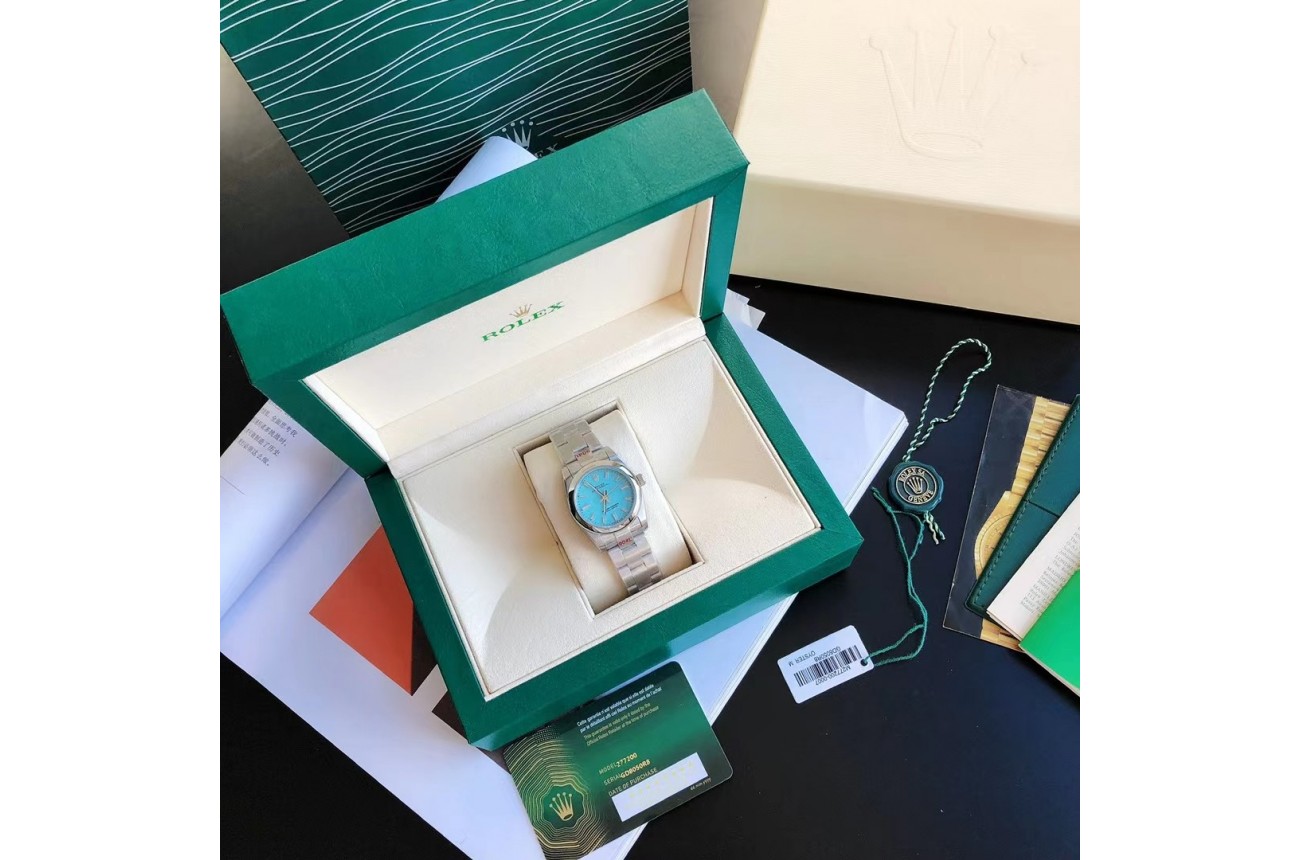 Rolex Oyster Perpetual 31/41mm SS/SS Tiffany Blue/Stk