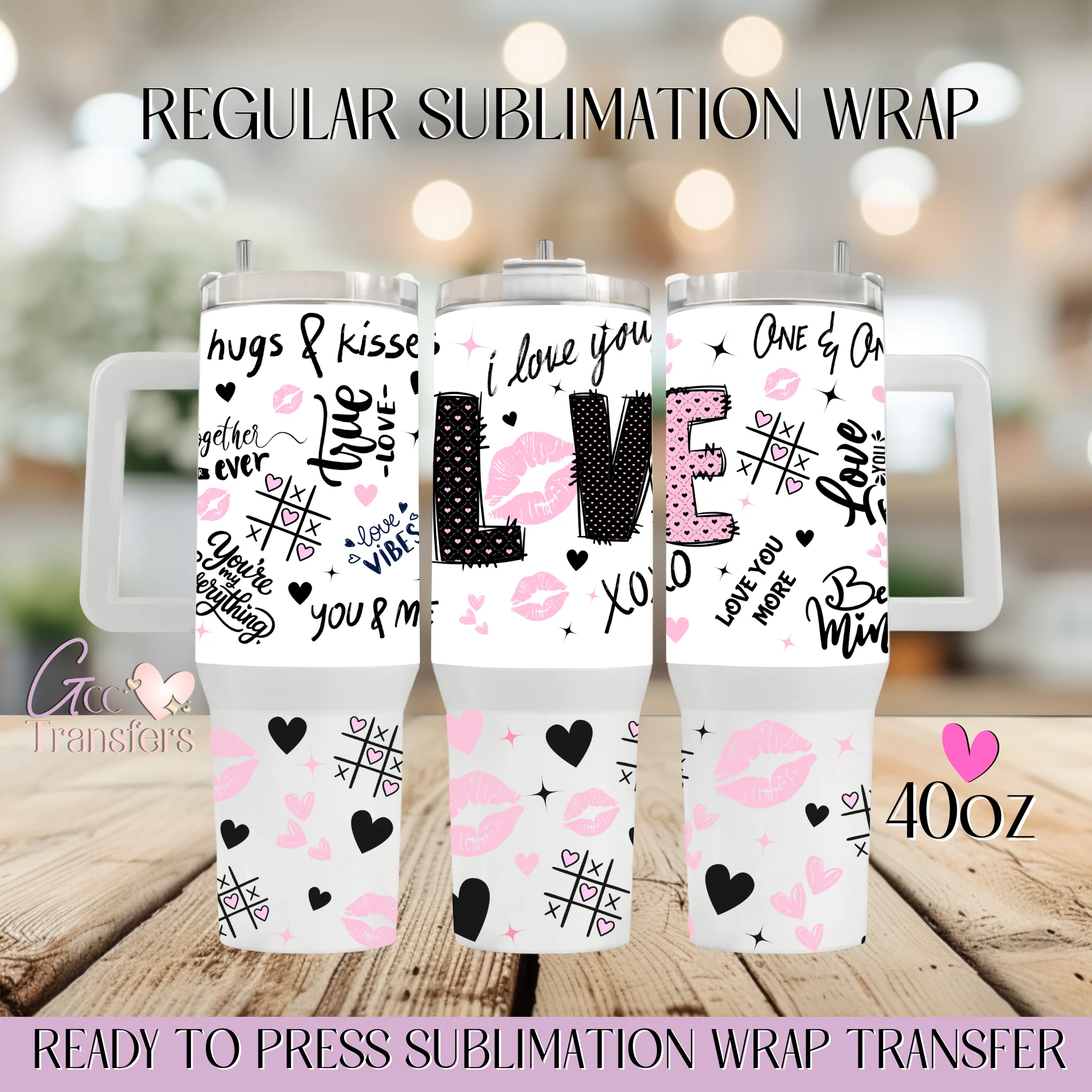 Love Tic Tac Toe Romantic  - 40oz cup