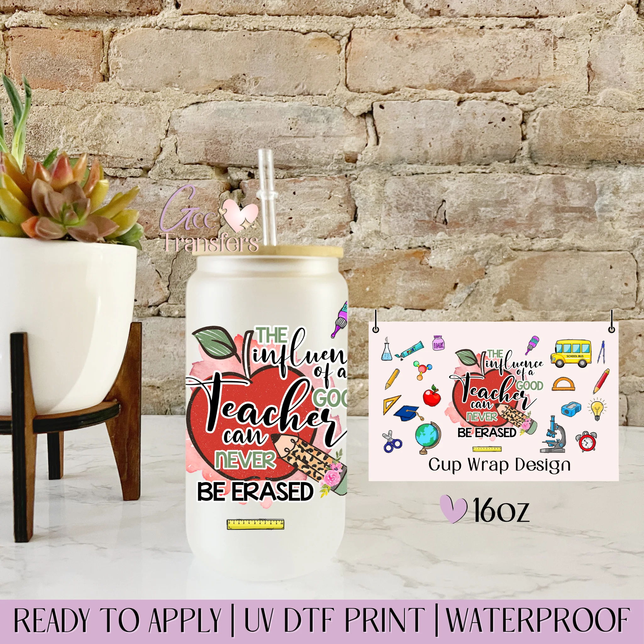 The Influence Teacher - 16oz cup