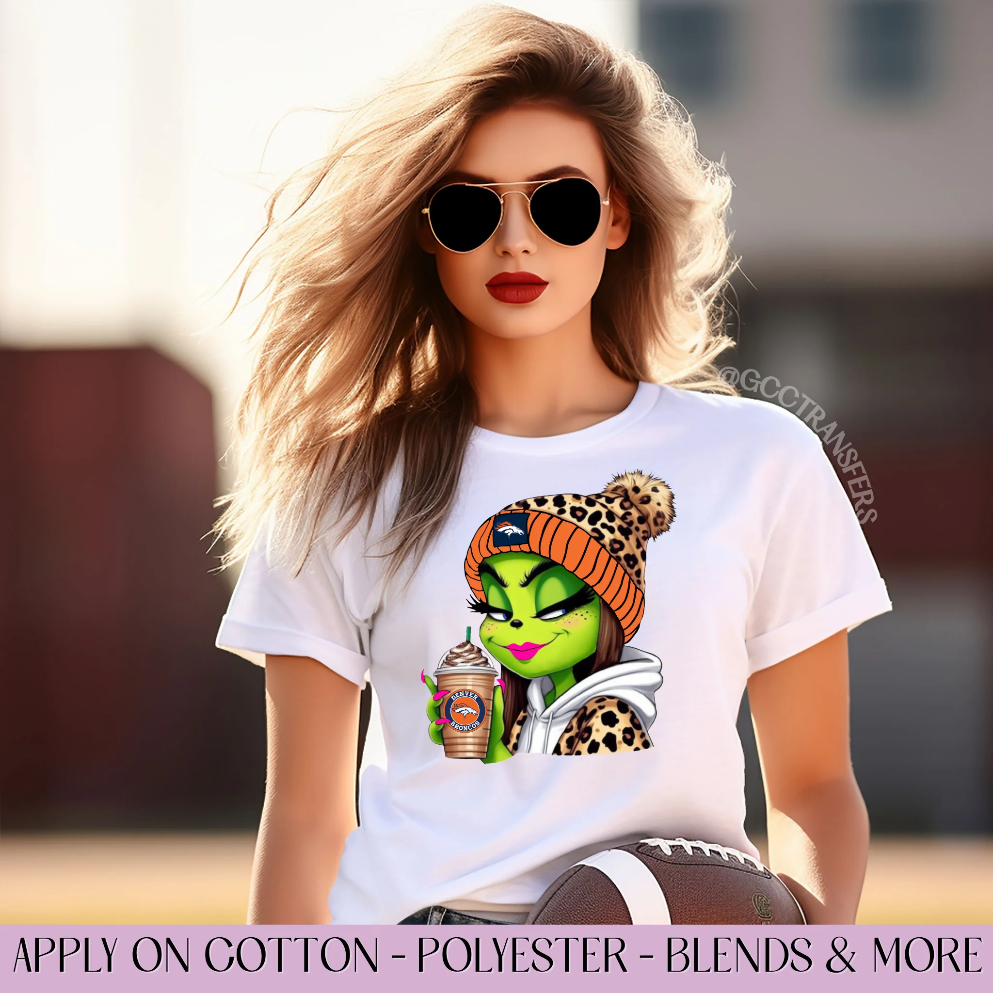 Boujee Girl Broncos Football Team - Graphic Apparel