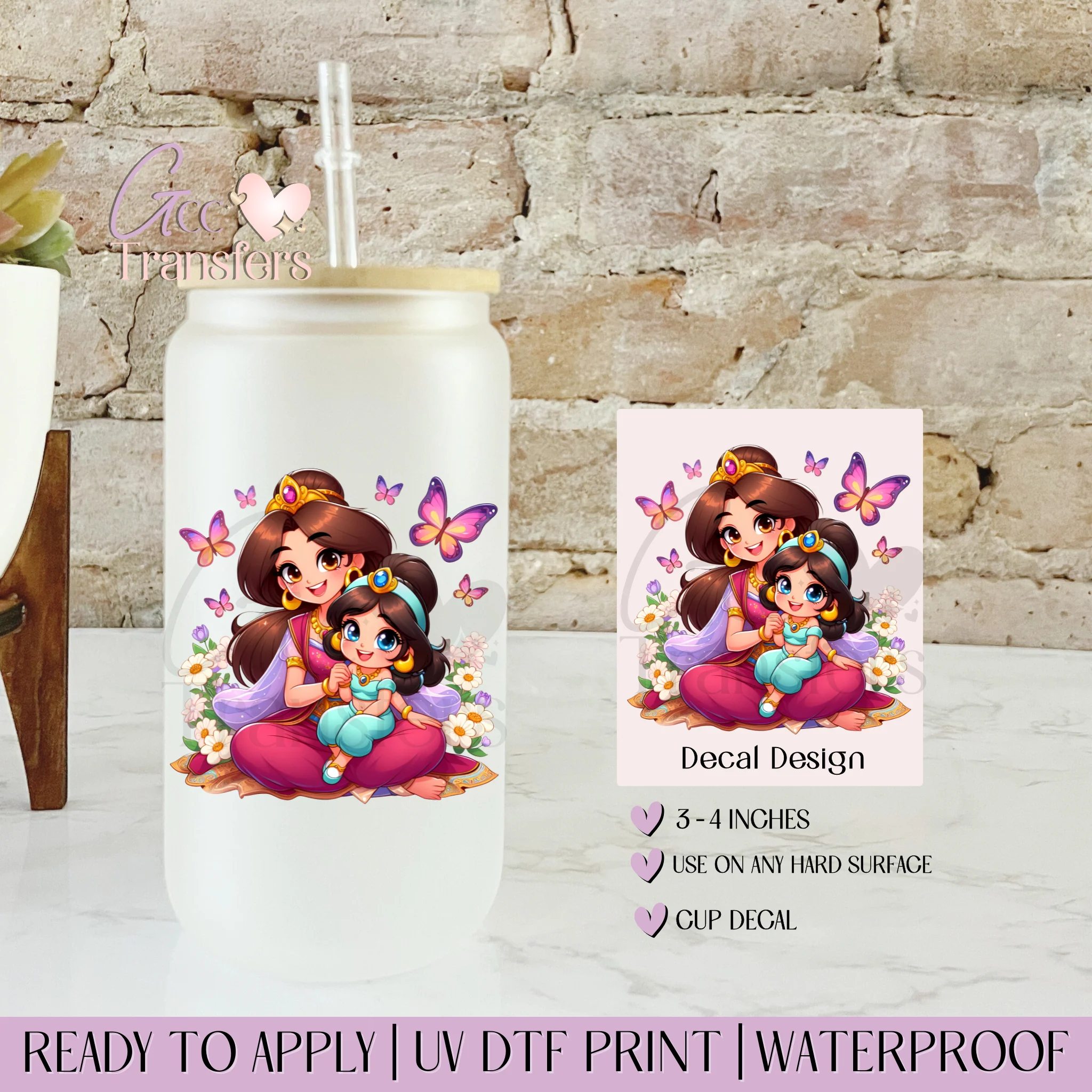 Arabic Duchess Mom & Daughter - CUP