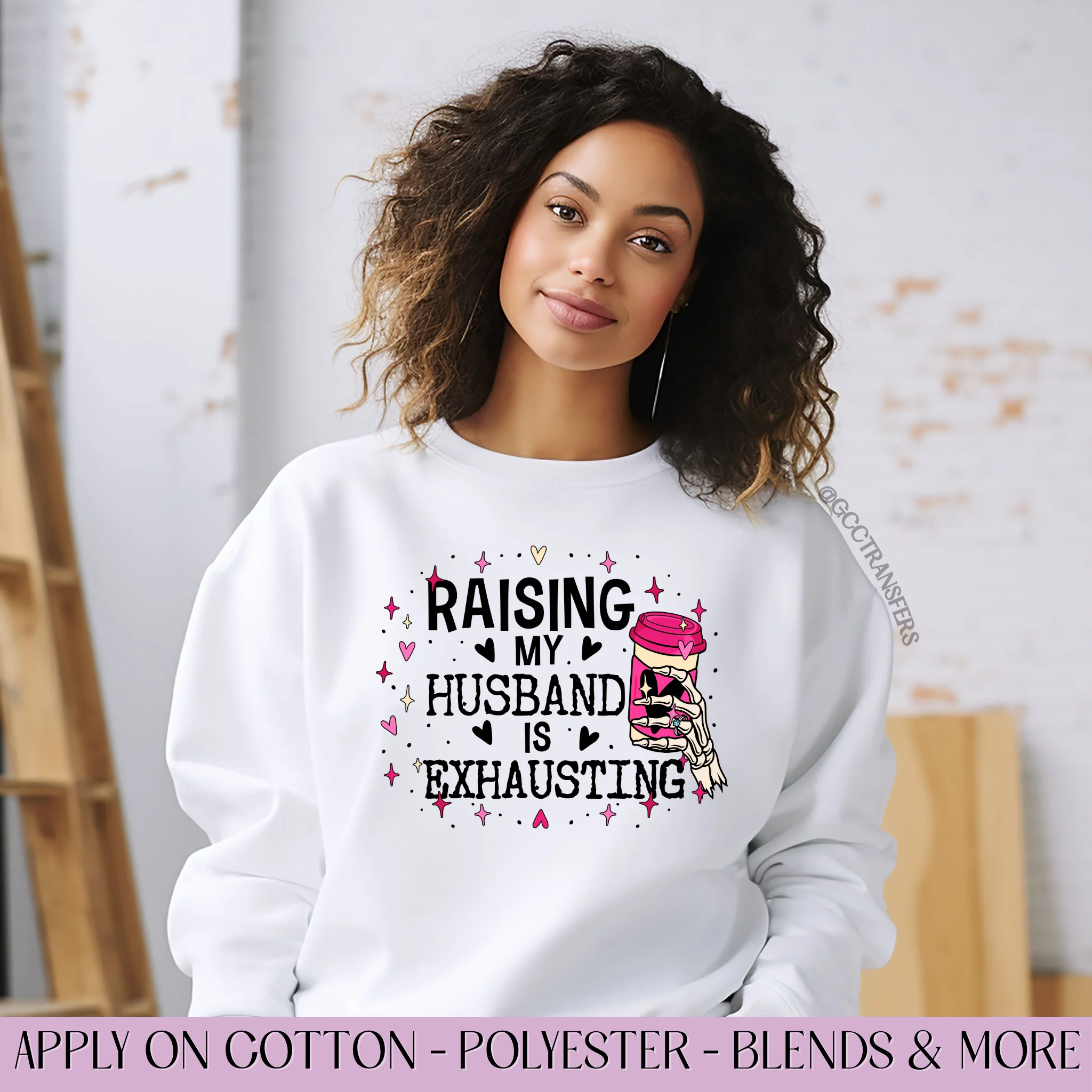 Raising My Husband is Exhausting - Graphic Apparel