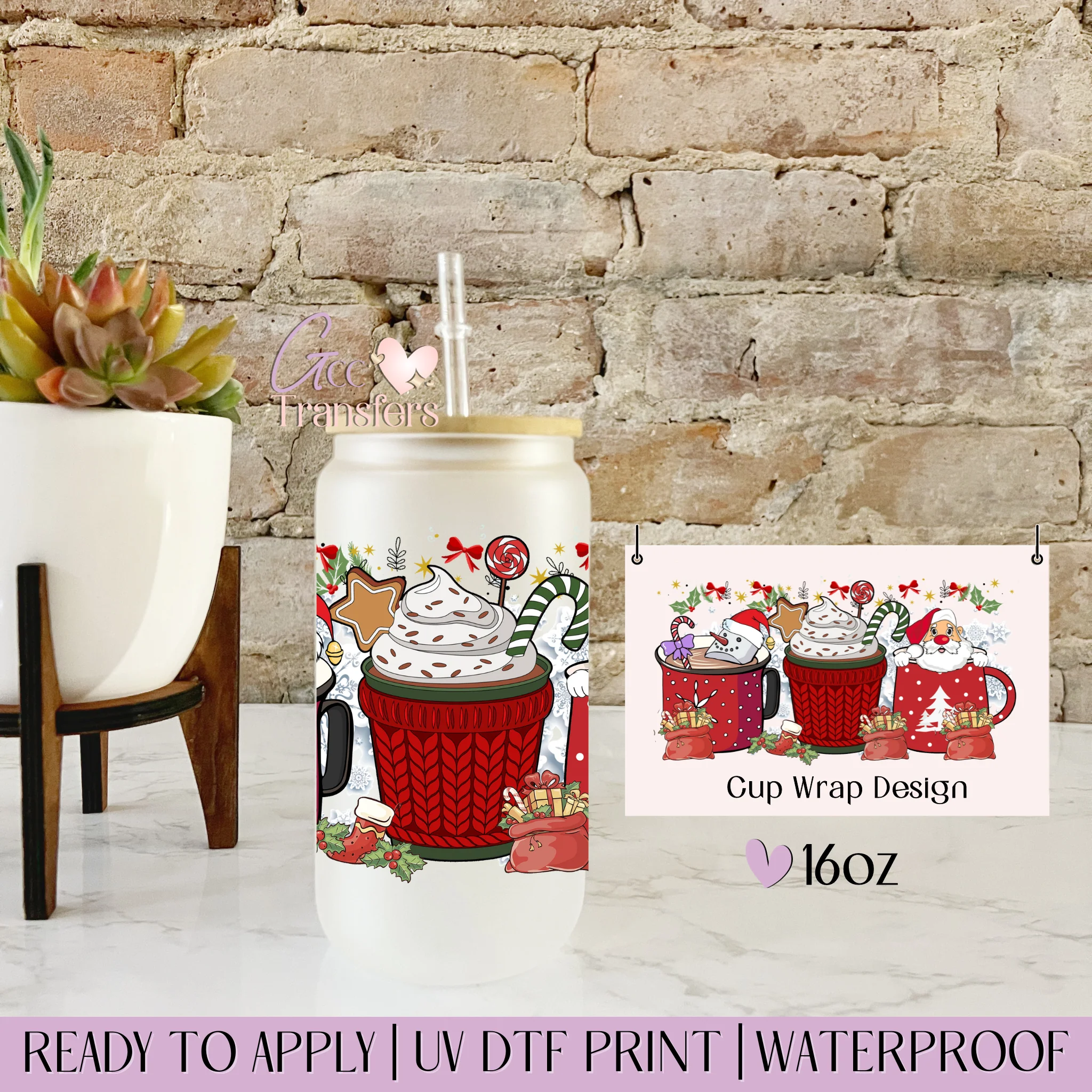 Christmas Hot Chocolate - 16oz cup