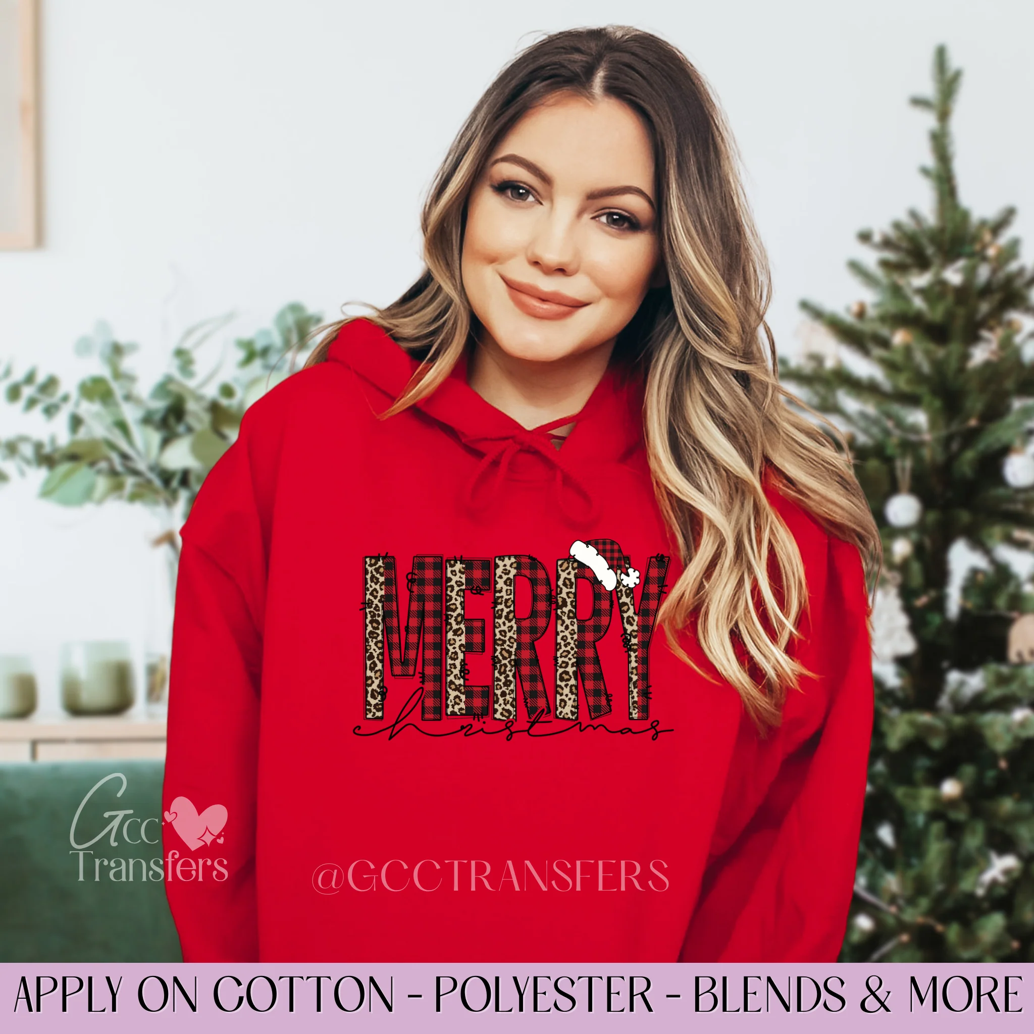 Merry Christmas Buffalo Paid Black - Graphic Apparel