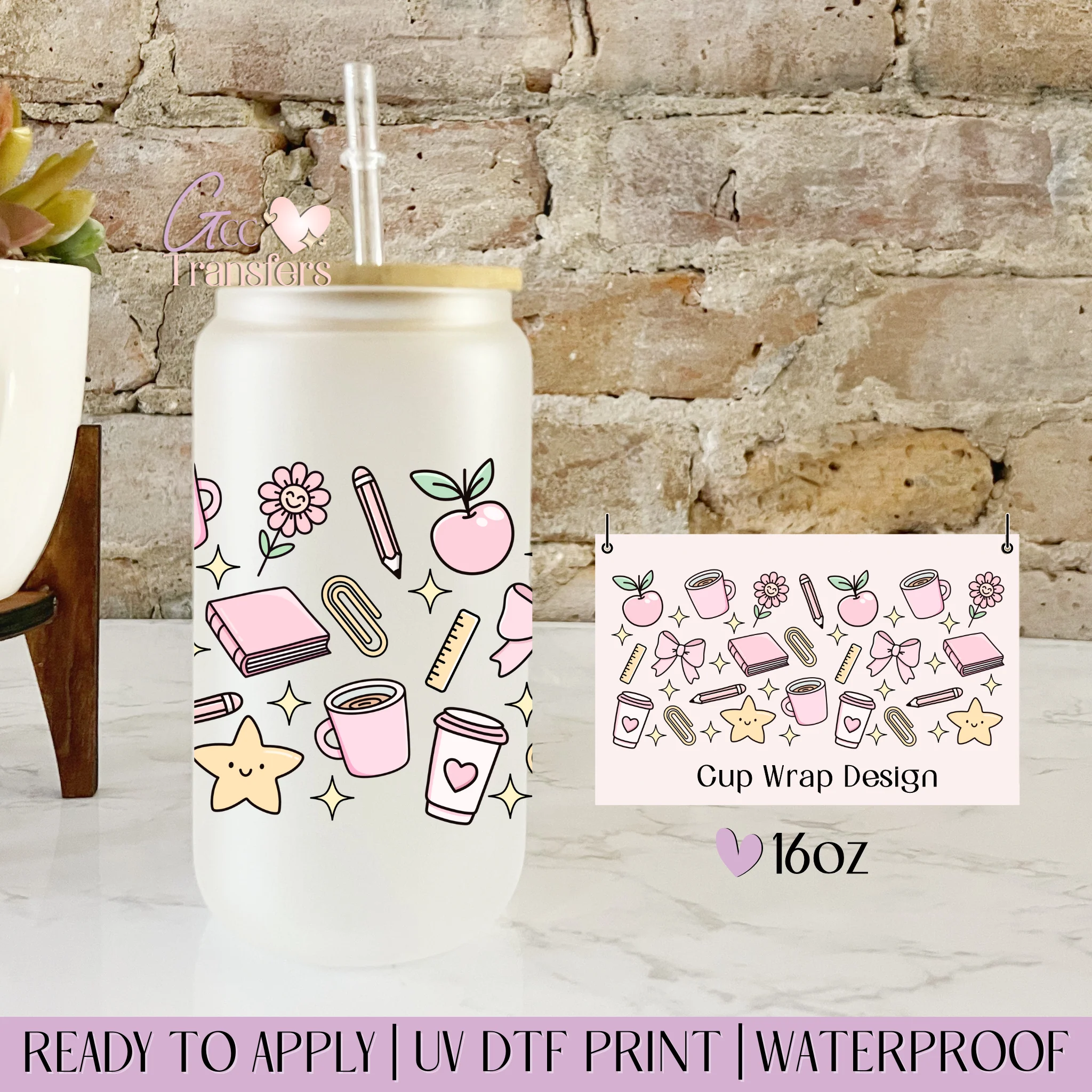 Girly Teacher - 16oz cup