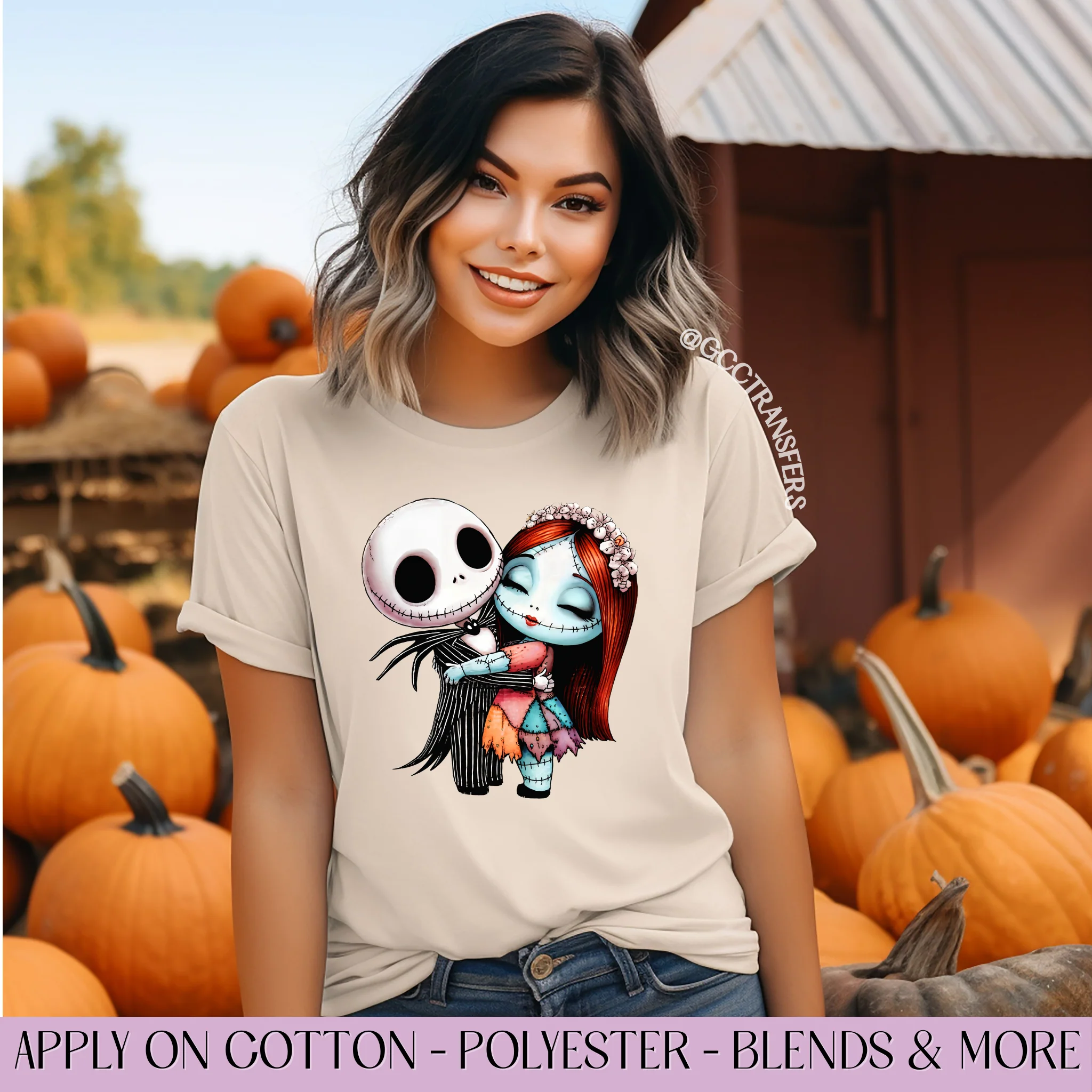 Baby Nightmare Character Hugging - Graphic Apparel