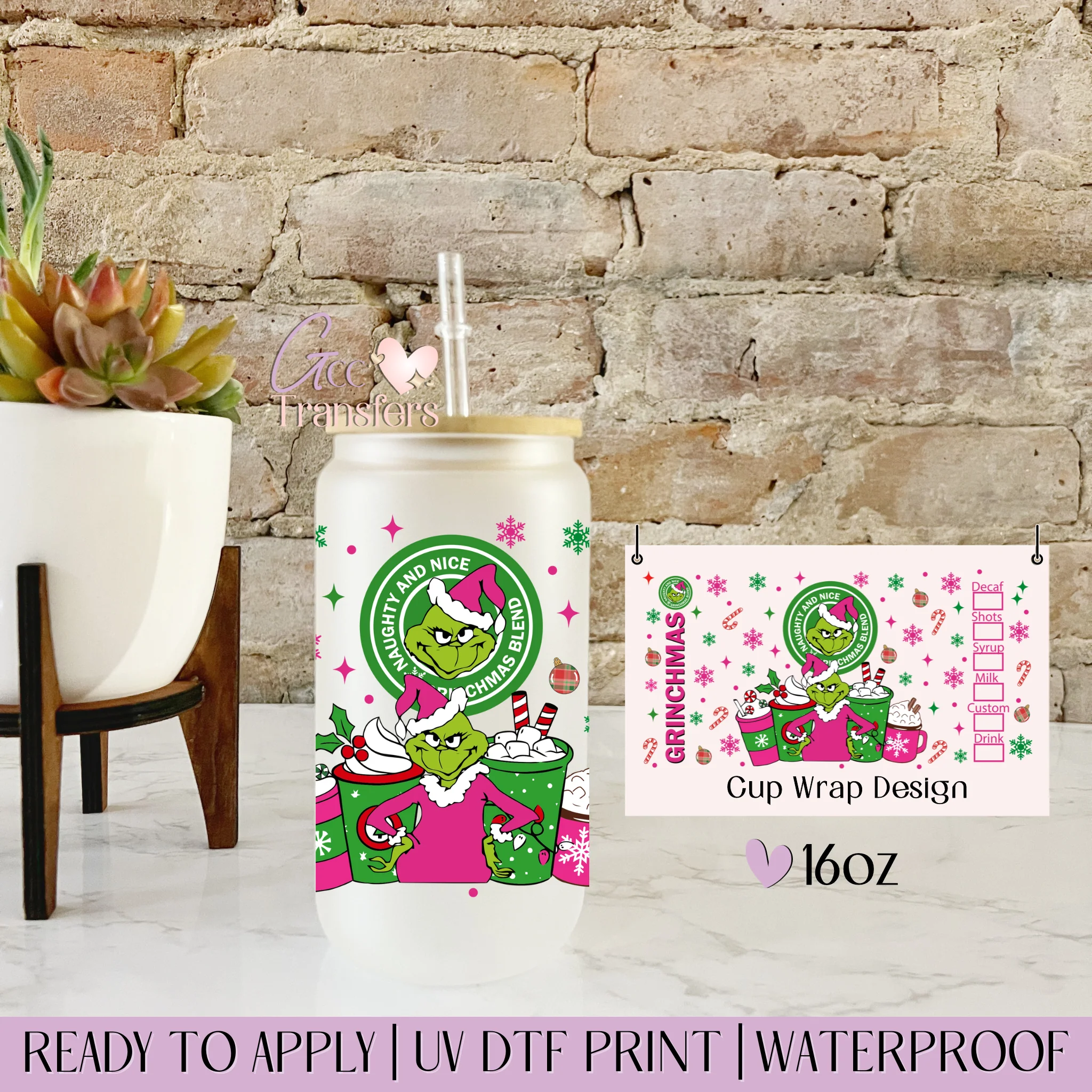 Grinchmas Coffee - 16oz cup