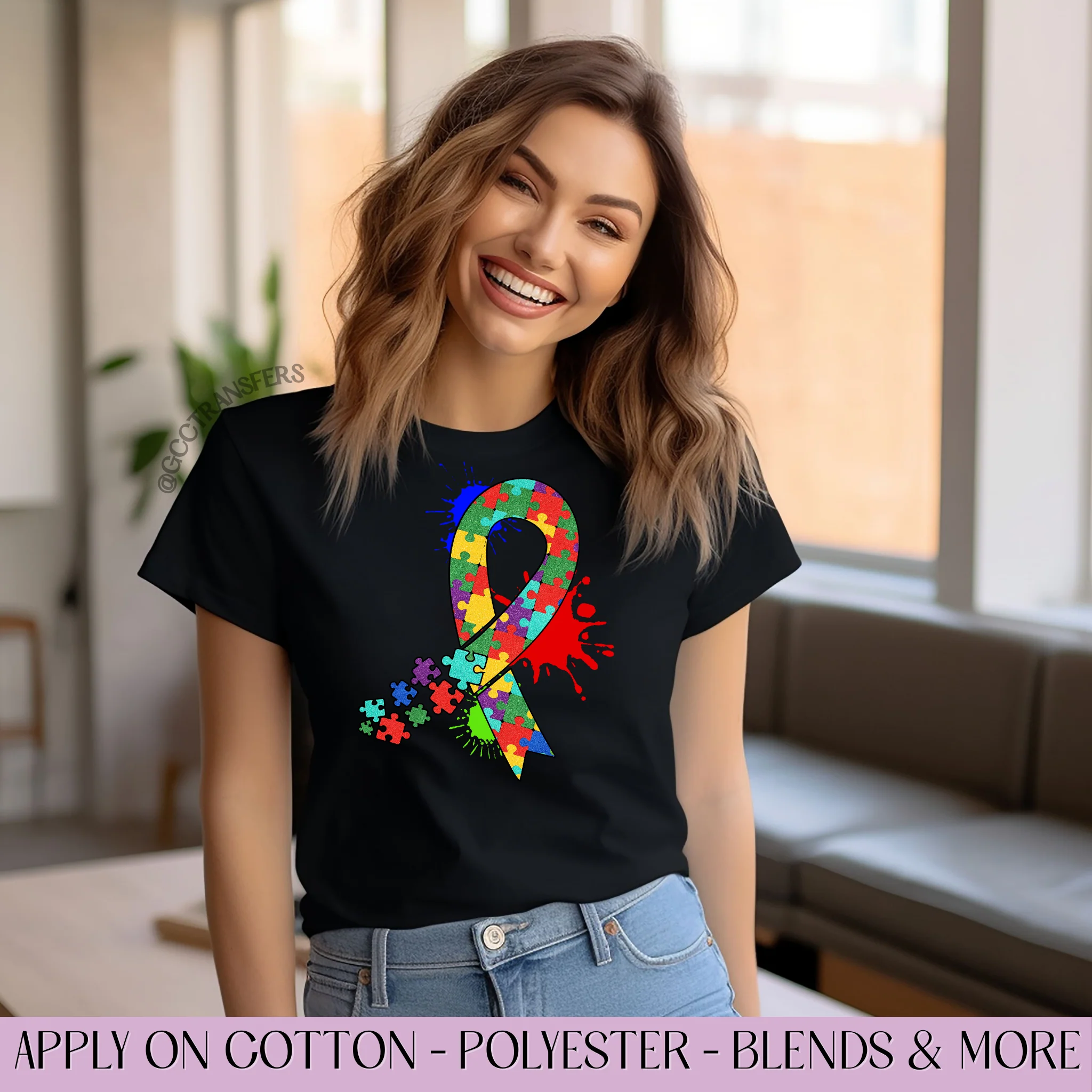 Autism Ribbon - Graphic Apparel