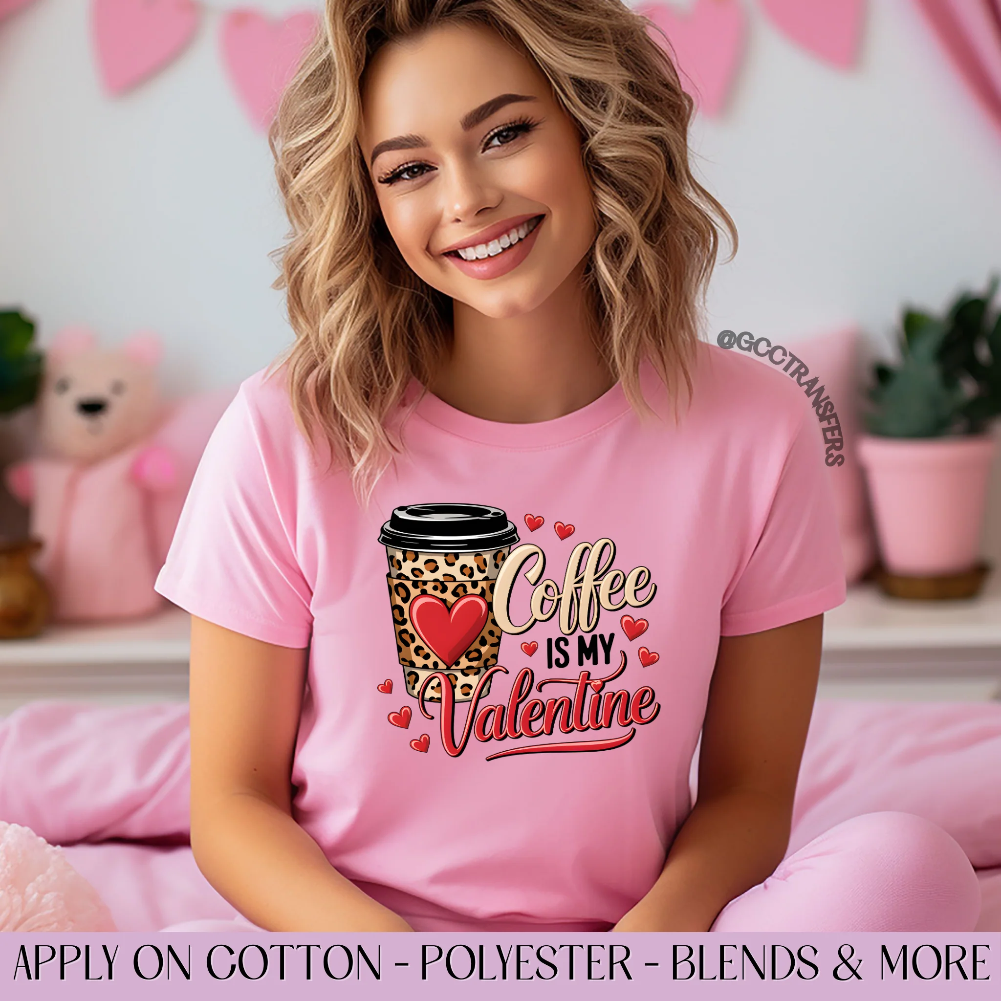 Coffee is My Valentine- Graphic Apparel