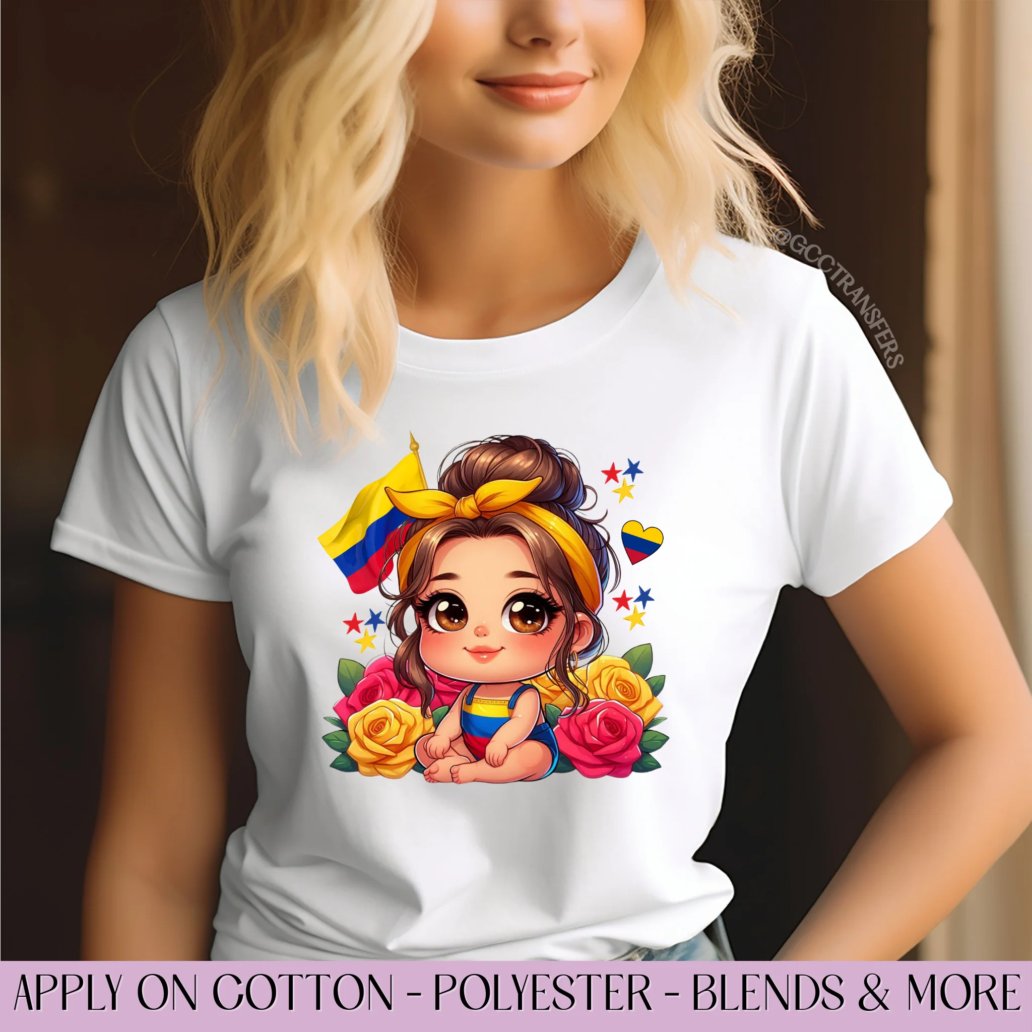 Cute Colombian Baby Chubby Cheek - Graphic Apparel