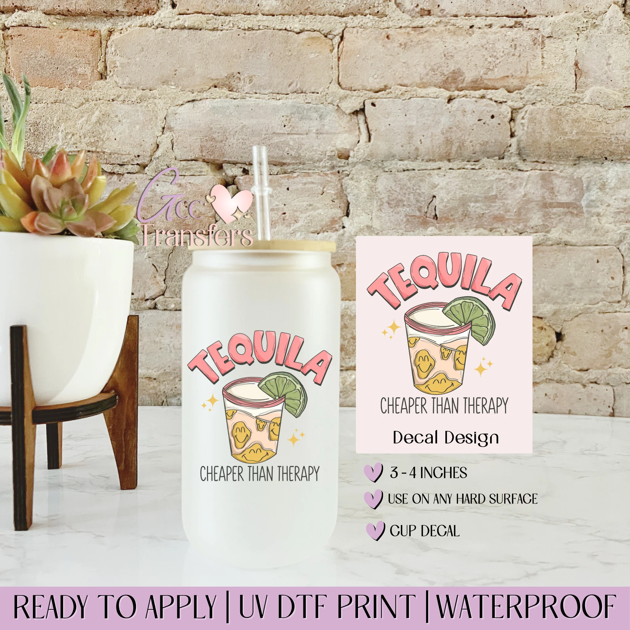 Tequila Cheaper than Therapy - CUP