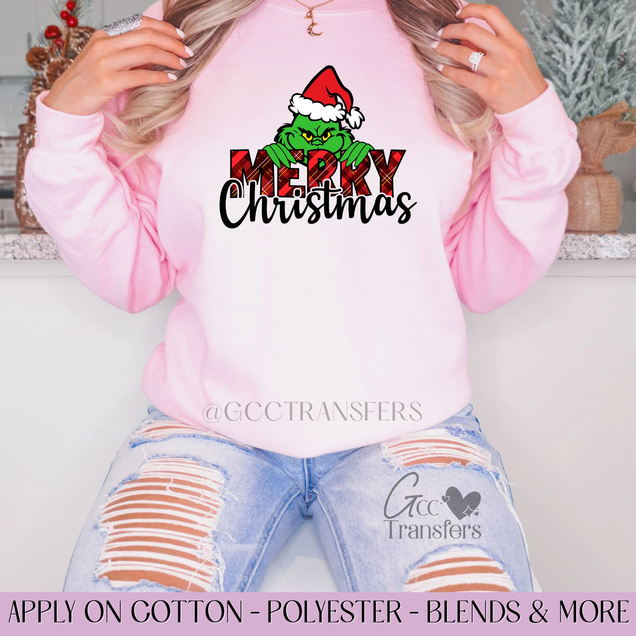 Grinch Merry Christmas - Graphic Apparel