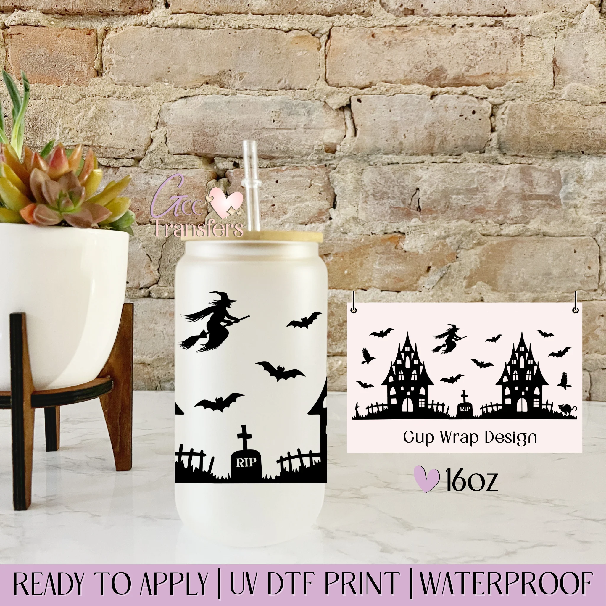 Horror House Halloween  - 16oz cup