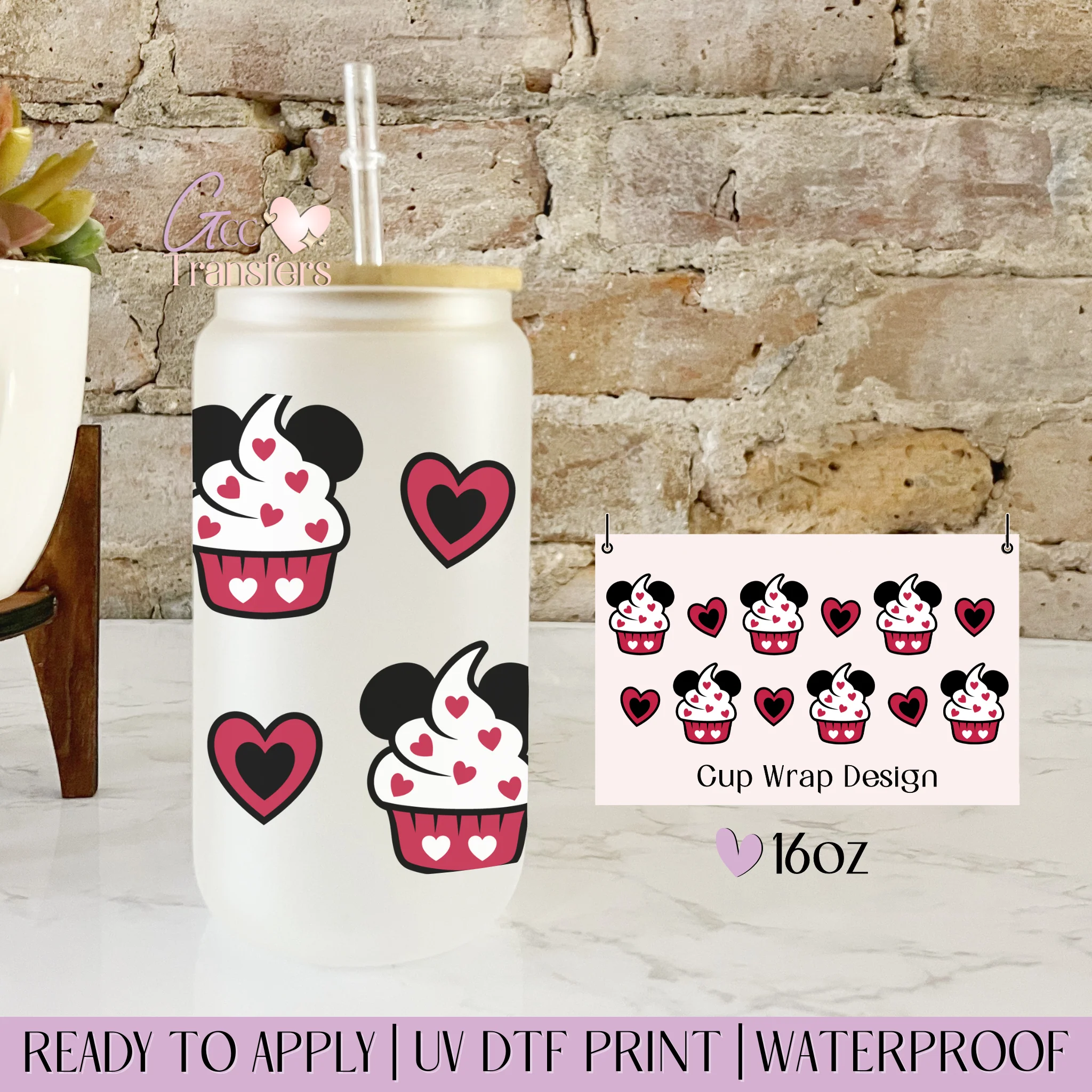 Mice Cup Cakes - 16oz cup