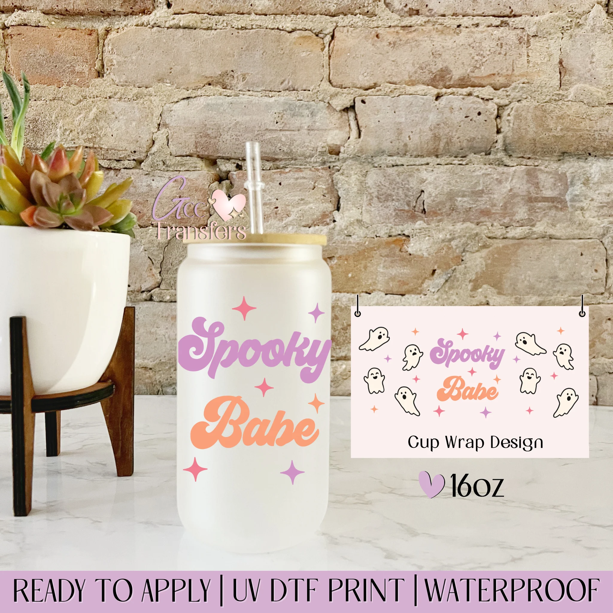 Spooky Babe Halloween - 16oz cup
